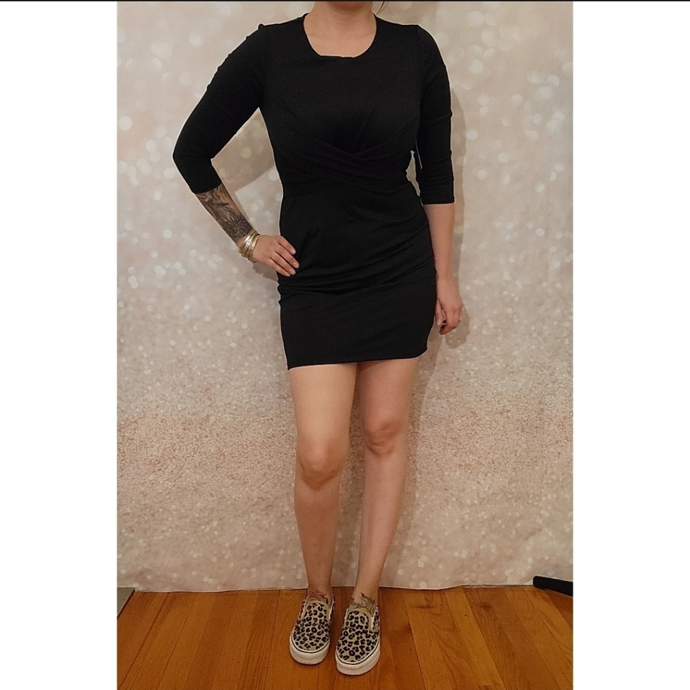 INC Crossover Mini Sheath Dress